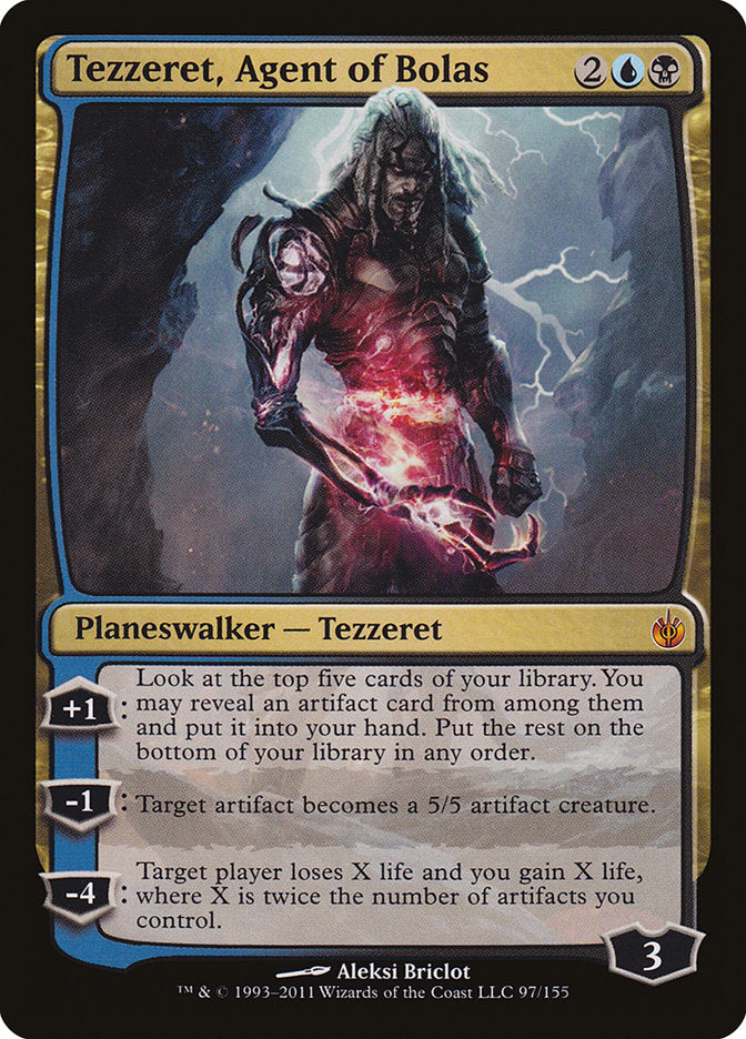 Tezzeret, Agent of Bolas [Mirrodin Besieged] | GnG Games