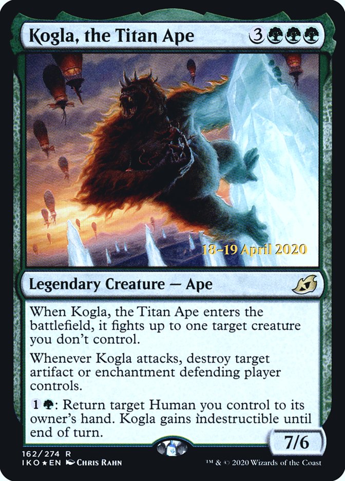 Kogla, the Titan Ape  [Ikoria: Lair of Behemoths Prerelease Promos] | GnG Games