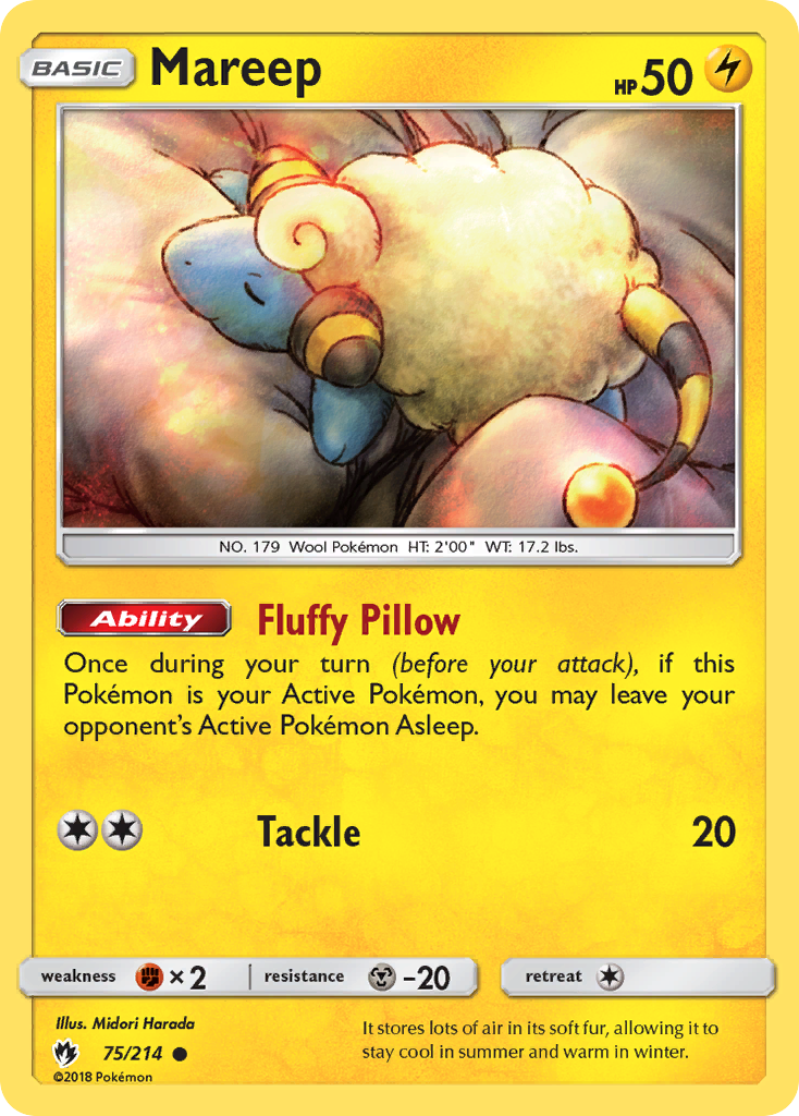 Mareep (75/214) [Sun & Moon: Lost Thunder] | GnG Games