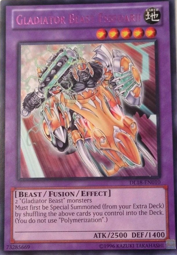 Gladiator Beast Essedarii (Purple) [DL18-EN010] Rare | GnG Games