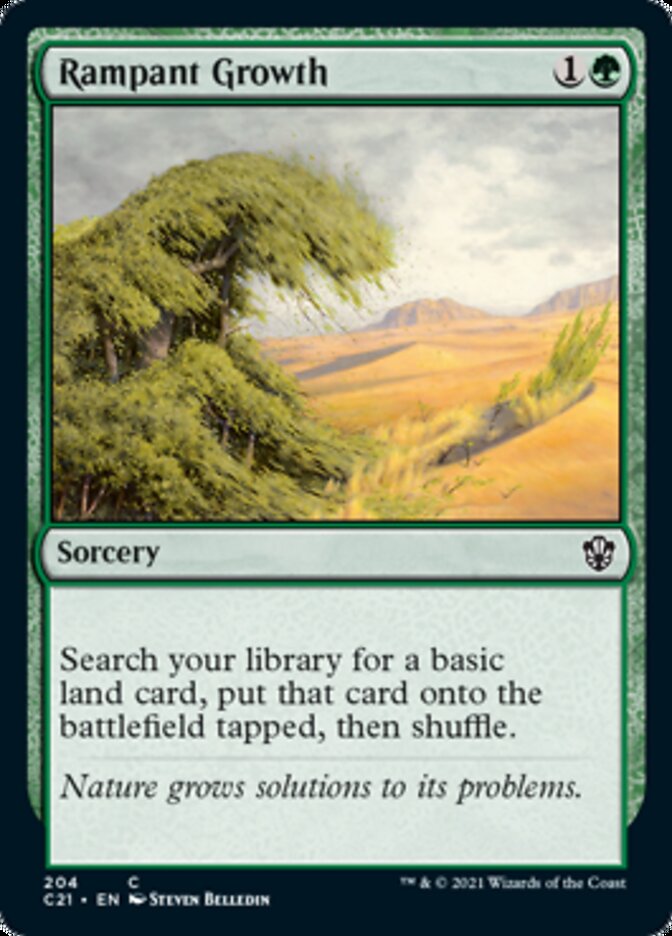 Rampant Growth [Commander 2021] | GnG Games