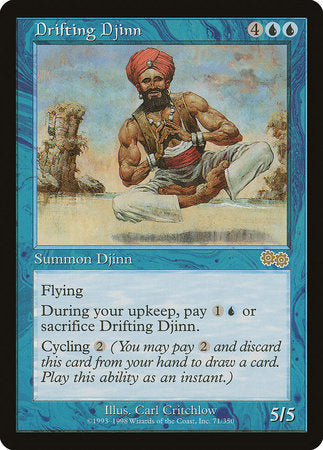 Drifting Djinn [Urza's Saga] | GnG Games