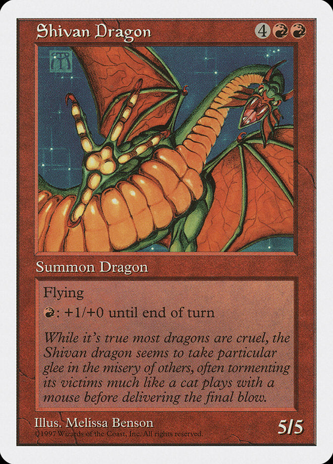 Shivan Dragon [Fifth Edition] | GnG Games