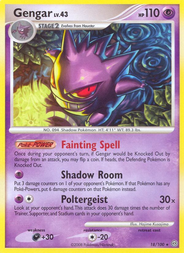 Gengar (18/100) [Diamond & Pearl: Stormfront] | GnG Games