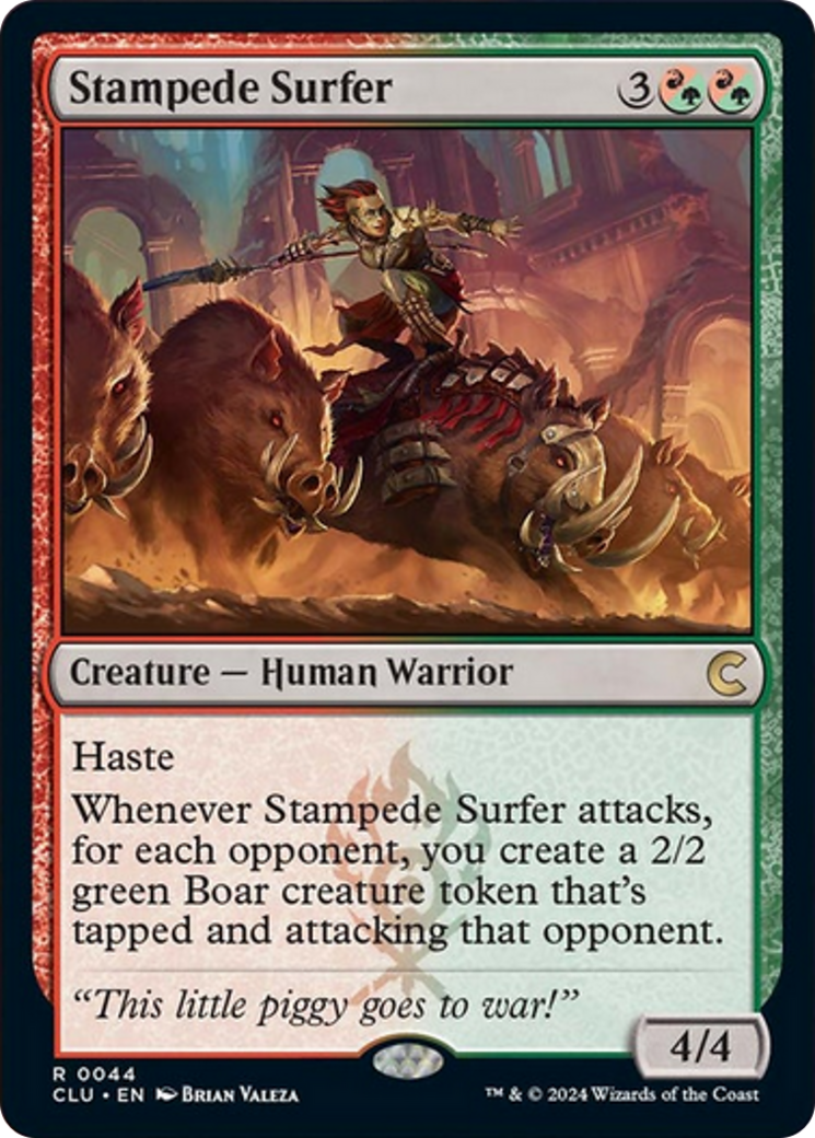 Stampede Surfer [Ravnica: Clue Edition] | GnG Games