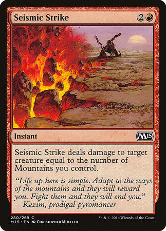 Seismic Strike [Magic 2015] | GnG Games