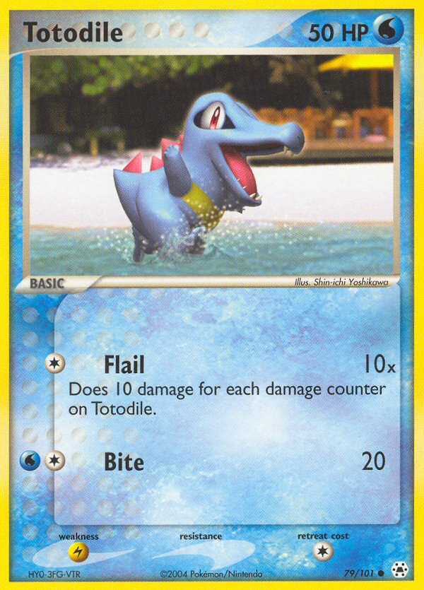 Totodile (79/101) [EX: Hidden Legends] | GnG Games