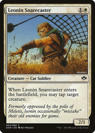 Leonin Snarecaster [Duel Decks: Speed vs. Cunning] | GnG Games