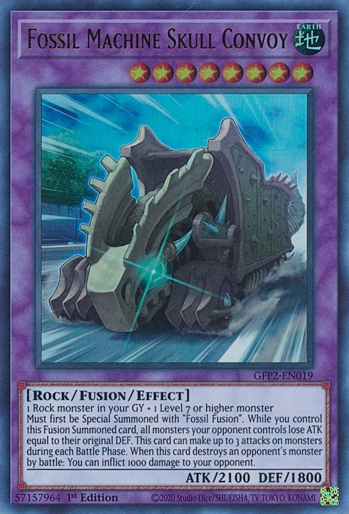 Fossil Machine Skull Convoy [GFP2-EN019] Ultra Rare | GnG Games