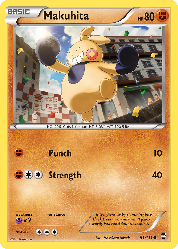 Makuhita (51/111) [XY: Furious Fists] | GnG Games