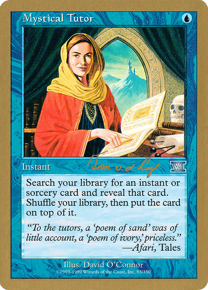 Mystical Tutor (Tom van de Logt) [World Championship Decks 2000] | GnG Games