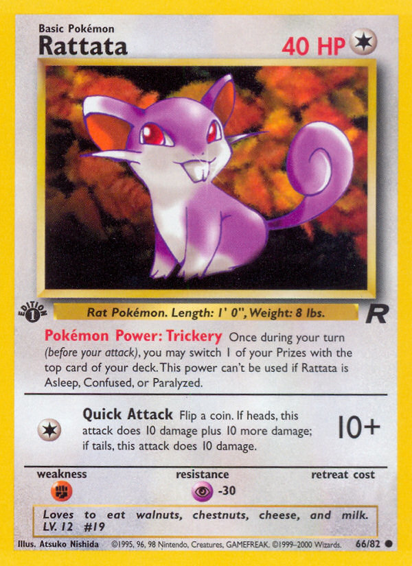 Rattata (66/82) [Team Rocket 1st Edition] | GnG Games