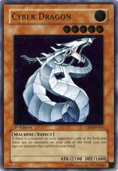 Cyber Dragon (UTR) [CRV-EN015] Ultimate Rare | GnG Games