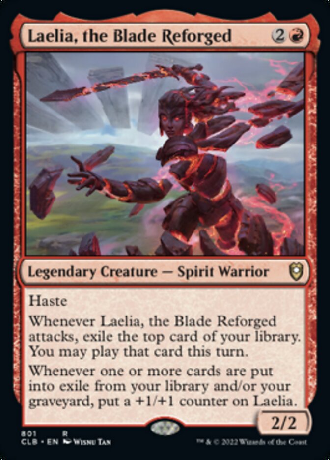 Laelia, the Blade Reforged [Commander Legends: Battle for Baldur's Gate] | GnG Games