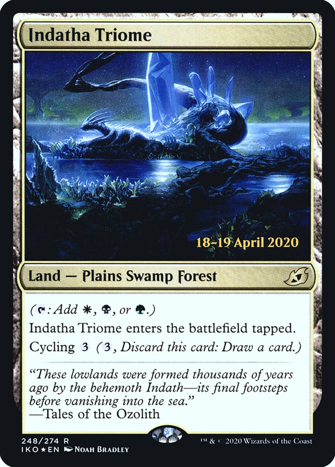 Indatha Triome  [Ikoria: Lair of Behemoths Prerelease Promos] | GnG Games
