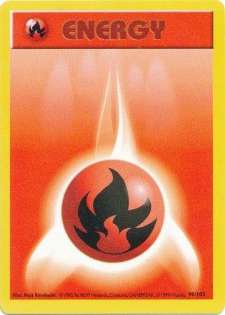 Fire Energy (98/102) [Base Set Shadowless Unlimited] | GnG Games