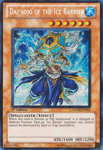 Dai-sojo of the Ice Barrier [HA02-EN011] Secret Rare | GnG Games