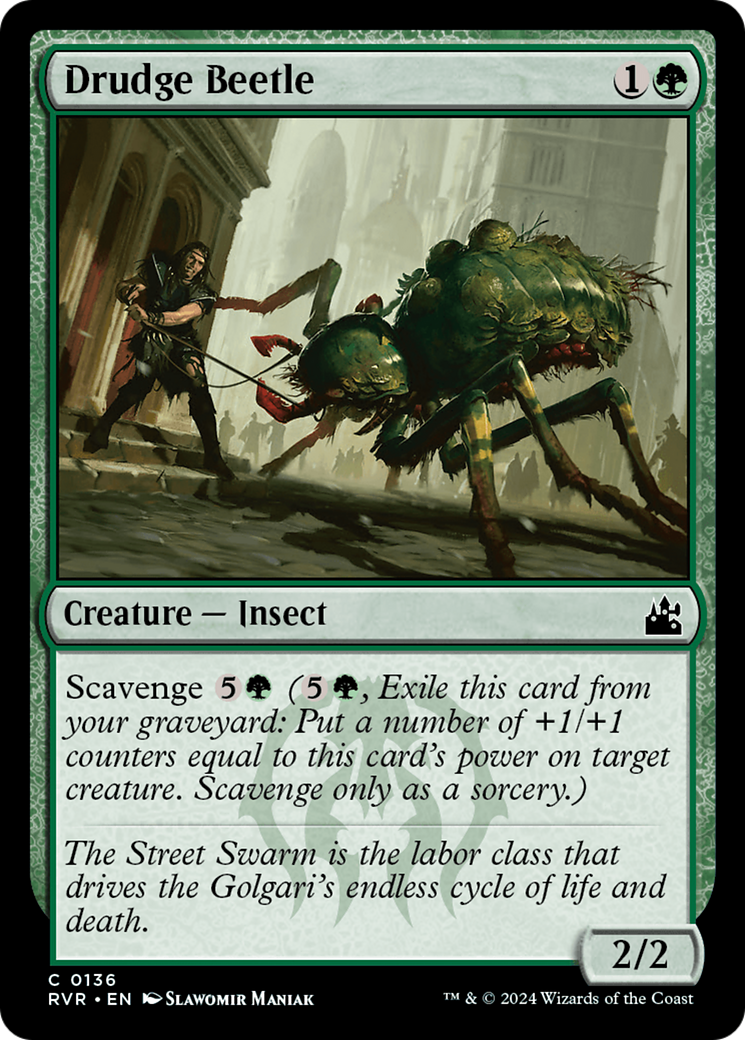 Drudge Beetle [Ravnica Remastered] | GnG Games