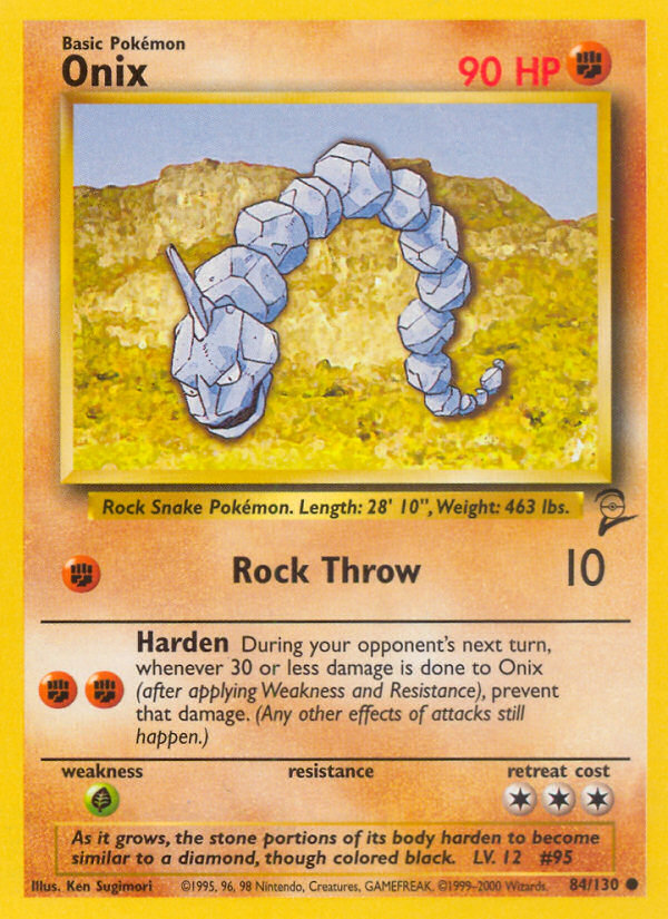 Onix (84/130) [Base Set 2] | GnG Games