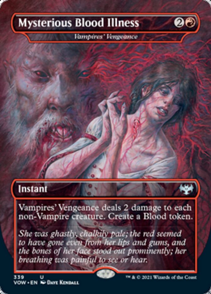 Vampires' Vengeance - Mysterious Blood Illness [Innistrad: Crimson Vow] | GnG Games