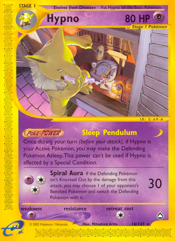 Hypno (16/147) [Aquapolis] | GnG Games