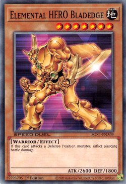 Elemental HERO Bladedge [SGX1-ENA09] Common | GnG Games