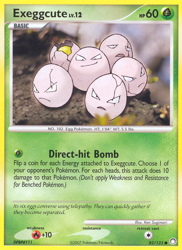 Exeggcute (82/123) [Diamond & Pearl: Mysterious Treasures] | GnG Games