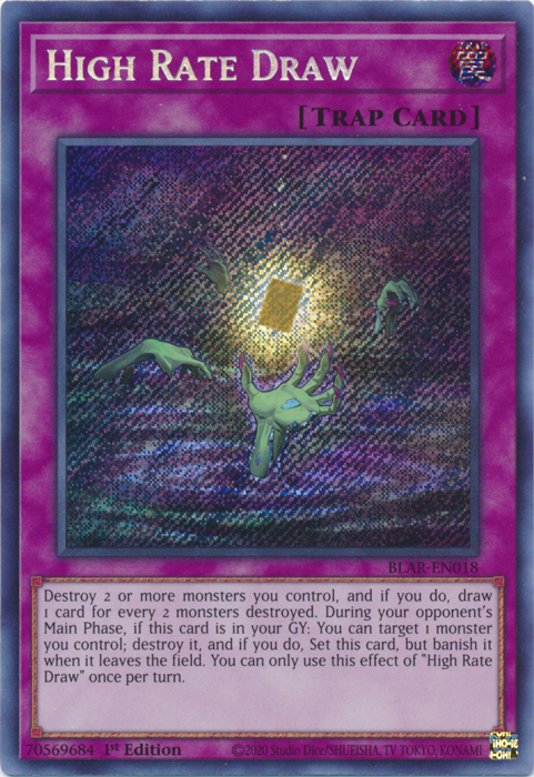 High Rate Draw [BLAR-EN018] Secret Rare | GnG Games