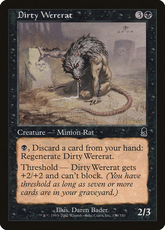 Dirty Wererat [Odyssey] | GnG Games