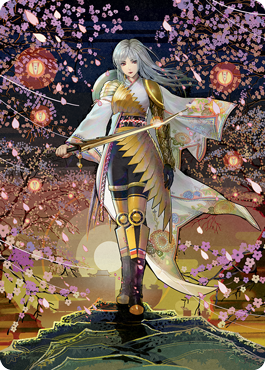 The Wandering Emperor 2 Art Card [Kamigawa: Neon Dynasty Art Series] | GnG Games