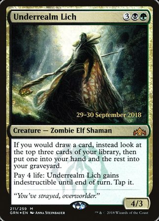 Underrealm Lich [Guilds of Ravnica Promos] | GnG Games