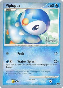 Piplup LV.9 (15/17) (Empotech - Dylan Lefavour) [World Championships 2008] | GnG Games