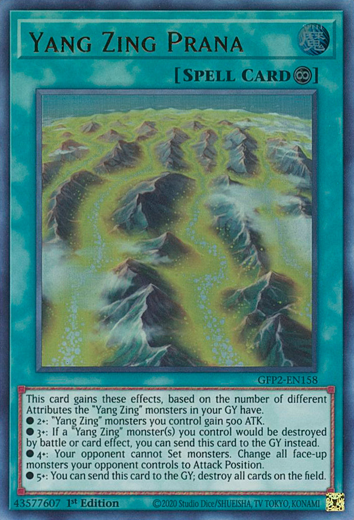 Yang Zing Prana [GFP2-EN158] Ultra Rare | GnG Games