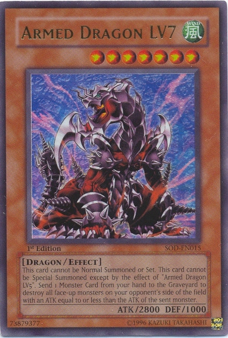 Armed Dragon LV7 [SOD-EN015] Ultra Rare | GnG Games