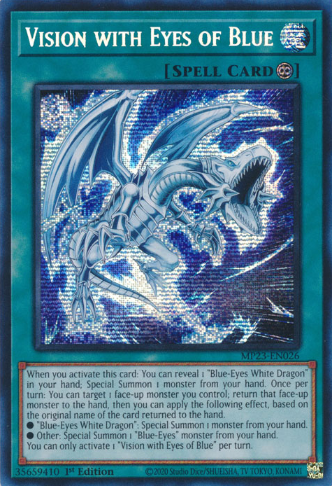 Vision with Eyes of Blue [MP23-EN026] Prismatic Secret Rare | GnG Games