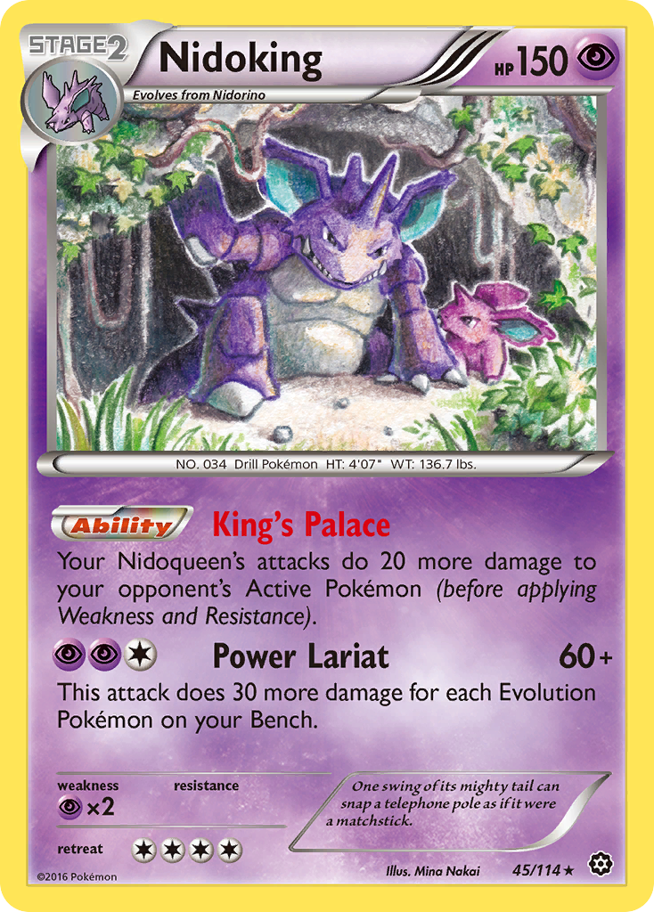 Nidoking (45/114) [XY: Steam Siege] | GnG Games