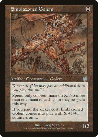 Emblazoned Golem [Apocalypse] | GnG Games