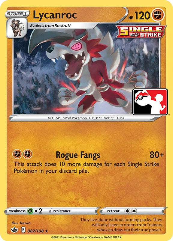 Lycanroc (087/198) [Prize Pack Series One] | GnG Games