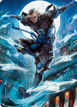 Kaito Shizuki 1 Art Card [Kamigawa: Neon Dynasty Art Series] | GnG Games