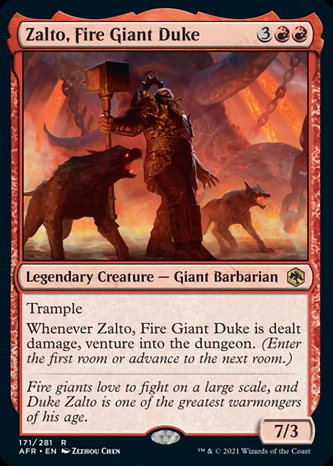 Zalto, Fire Giant Duke [Dungeons & Dragons: Adventures in the Forgotten Realms] | GnG Games