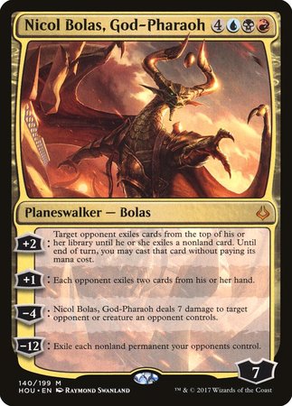 Nicol Bolas, God-Pharaoh [Hour of Devastation] | GnG Games