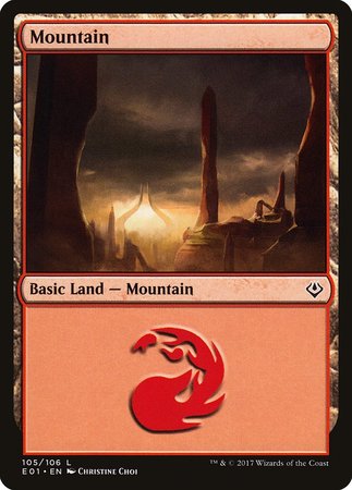 Mountain (105) [Archenemy: Nicol Bolas] | GnG Games