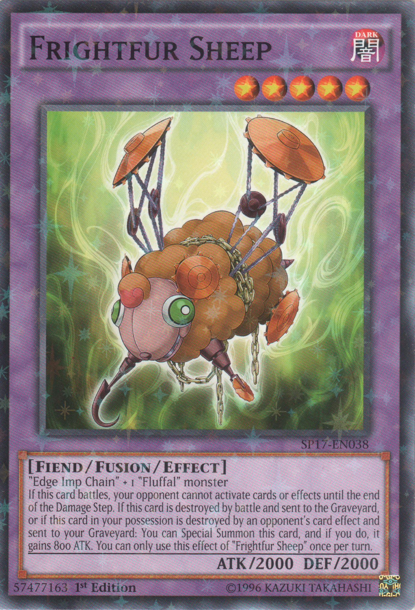 Frightfur Sheep (Starfoil) [SP17-EN038] Starfoil Rare | GnG Games