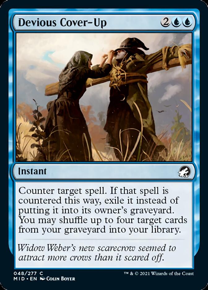 Devious Cover-Up [Innistrad: Midnight Hunt] | GnG Games