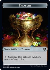 Treasure // Shard Double-sided Token [Kaldheim Tokens] | GnG Games