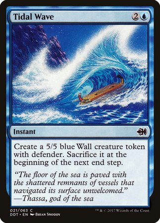 Tidal Wave [Duel Decks: Merfolk vs. Goblins] | GnG Games