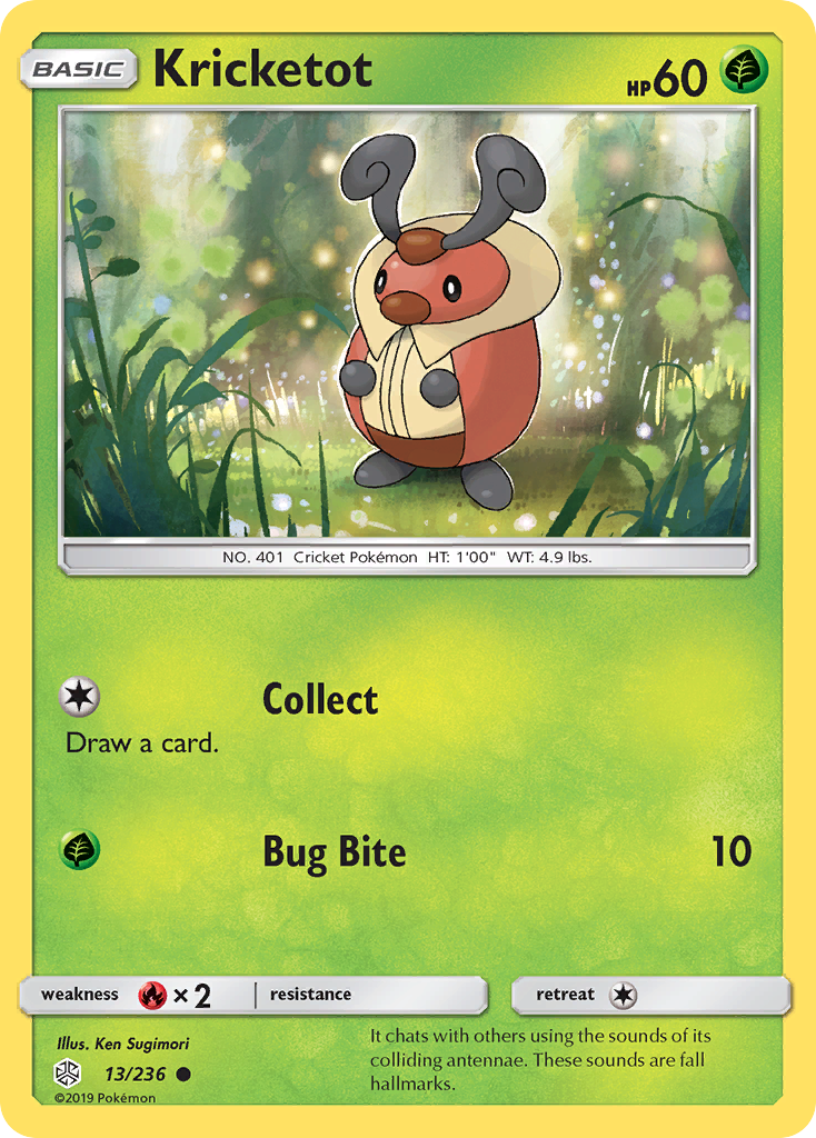 Kricketot (13/236) [Sun & Moon: Cosmic Eclipse] | GnG Games