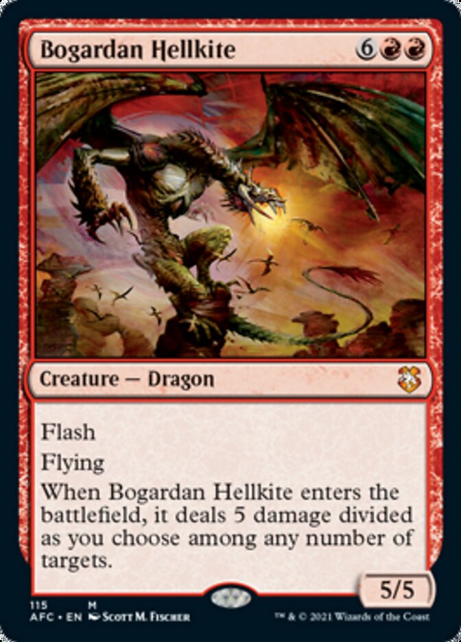 Bogardan Hellkite [Dungeons & Dragons: Adventures in the Forgotten Realms Commander] | GnG Games