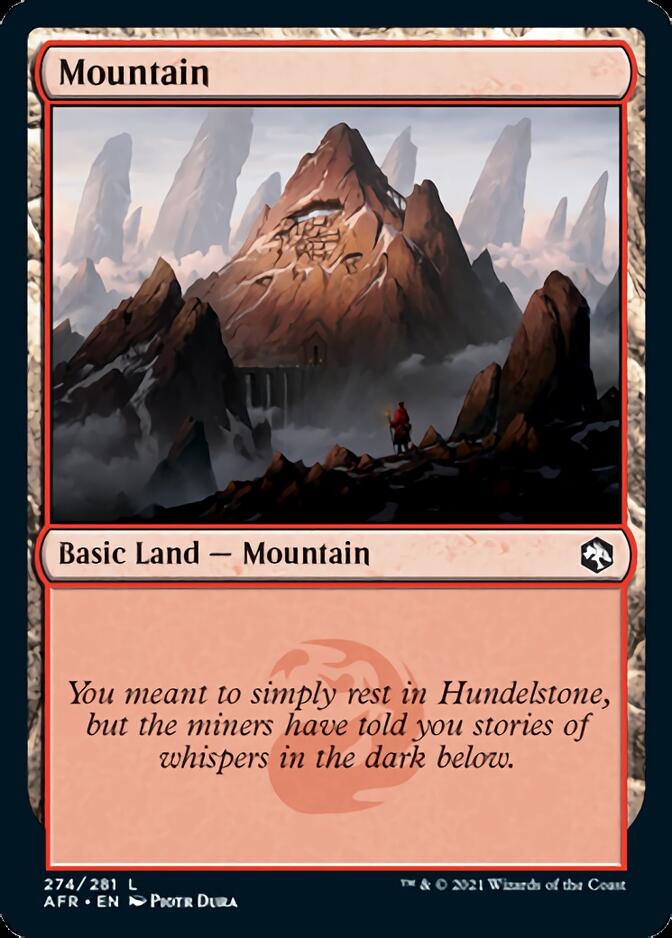 Mountain (274) [Dungeons & Dragons: Adventures in the Forgotten Realms] | GnG Games