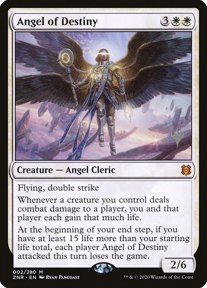 Angel of Destiny (Promo Pack) [Zendikar Rising Promos] | GnG Games